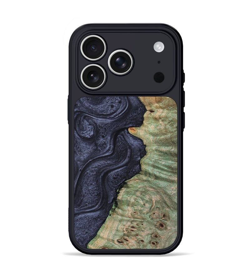 iPhone 17 Pro Wood Phone Case - Kristal (Wood Burl, 828295)