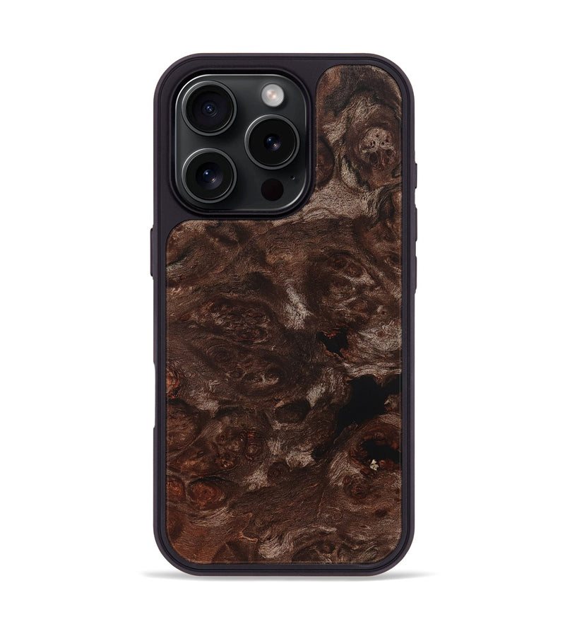 iPhone 16 Pro Wood Phone Case - Rob (Wood Burl, 828296)