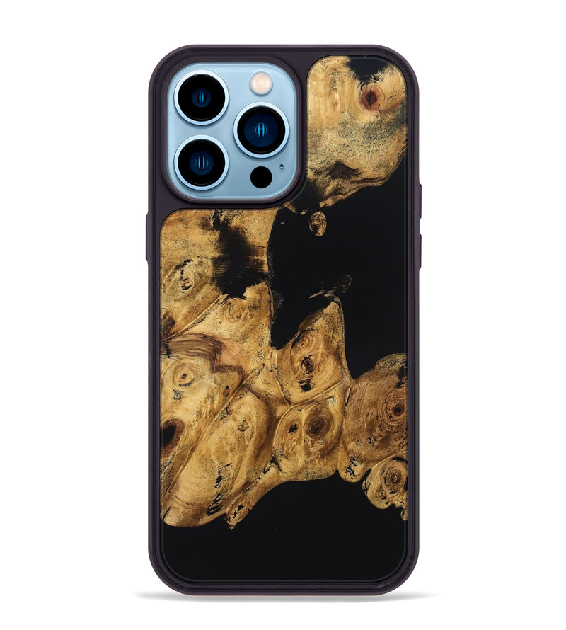 iPhone 14 Pro Max Wood Phone Case - Madie (Wood Burl, 828297)