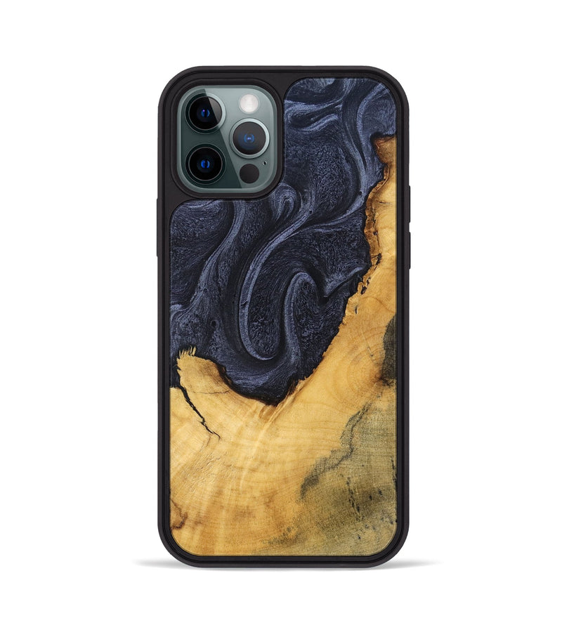 iPhone 12 Pro Wood Phone Case - Maryann (Wood Burl, 828298)