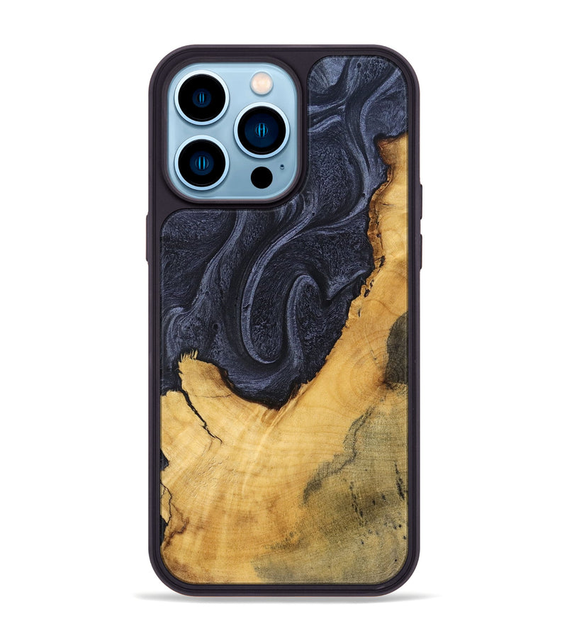 iPhone 14 Pro Max Wood Phone Case - Maryann (Wood Burl, 828298)
