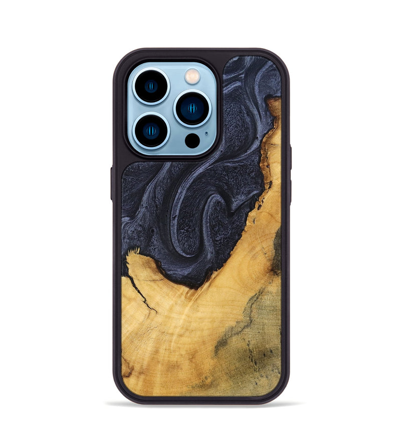 iPhone 14 Pro Wood Phone Case - Maryann (Wood Burl, 828298)