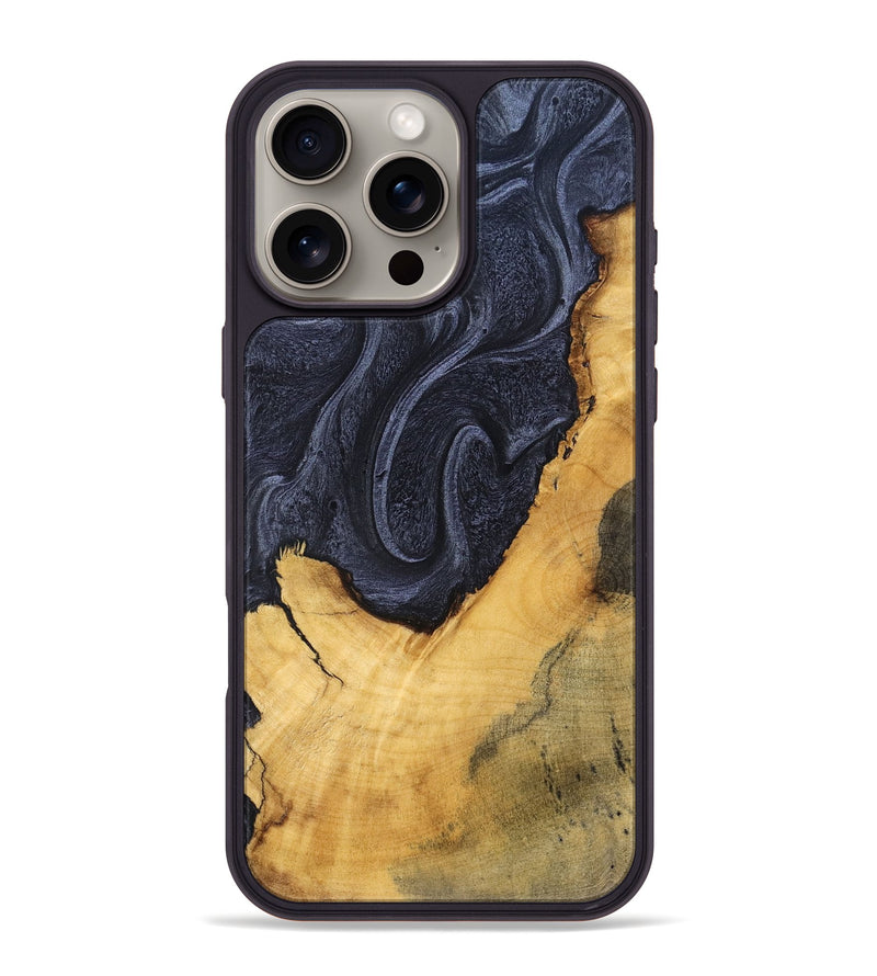 iPhone 16 Pro Max Wood Phone Case - Maryann (Wood Burl, 828298)