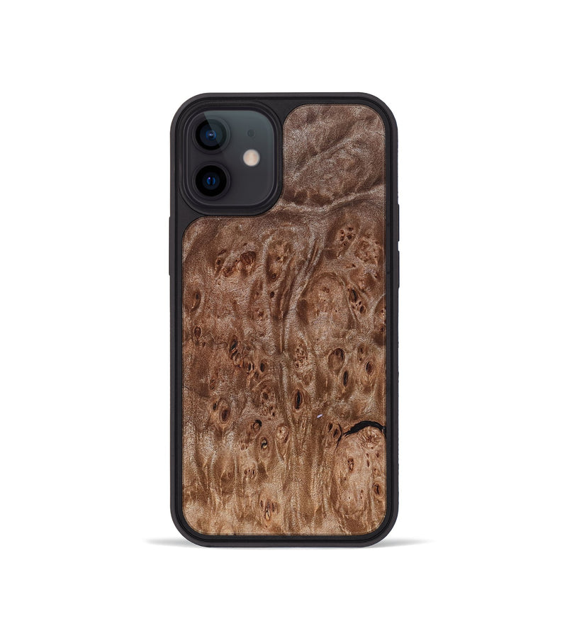 iPhone 12 mini Wood Phone Case - Amoura (Wood Burl, 828303)