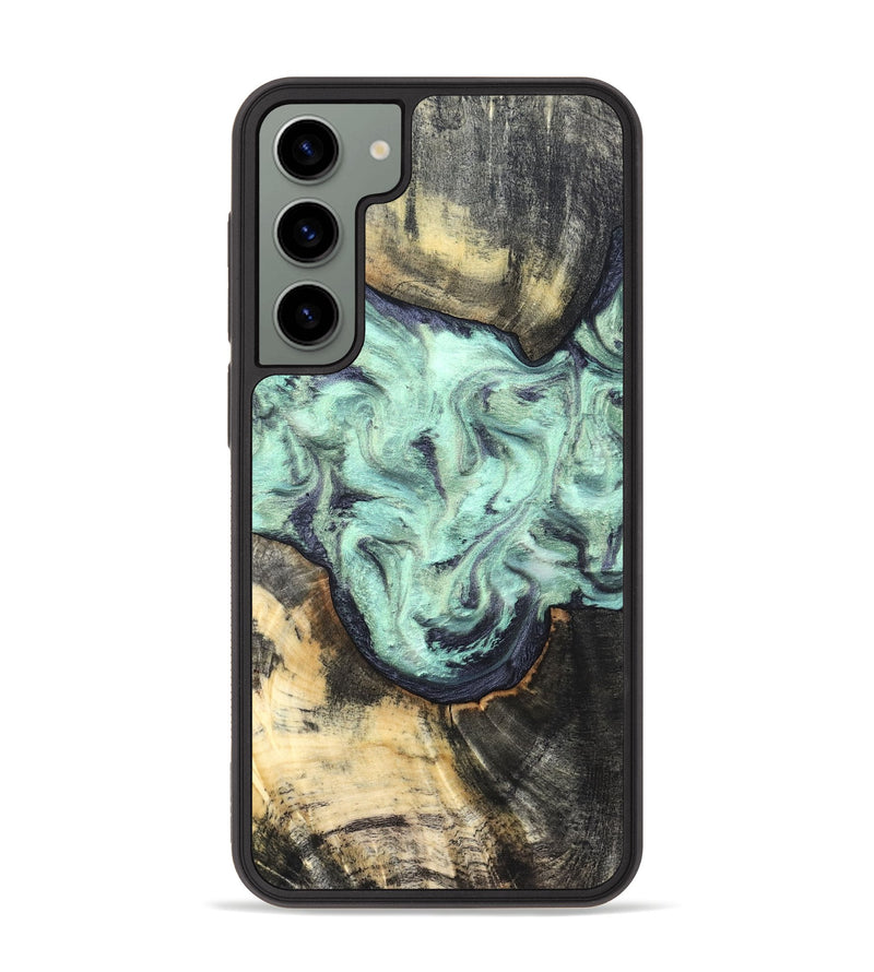 Galaxy S23 Plus Wood Phone Case - Georgia (Green, 828304)