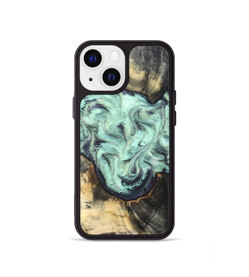 iPhone 13 mini Wood Phone Case - Georgia (Green, 828304)