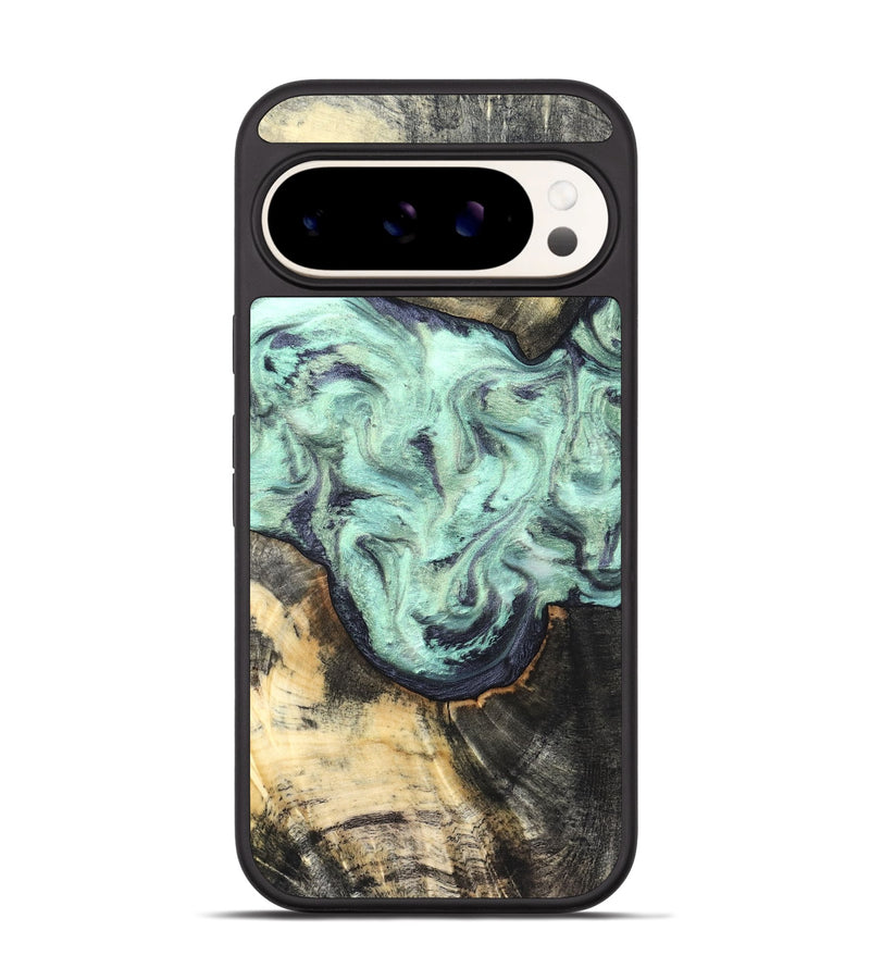 Pixel 9 Pro Wood Phone Case - Georgia (Green, 828304)