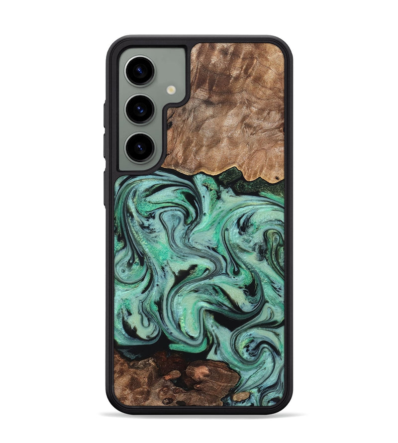 Galaxy S24 Plus Wood Phone Case - Kristi (Green, 828305)