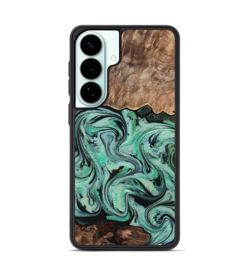 Galaxy S26 Plus Wood Phone Case - Kristi (Green, 828305)