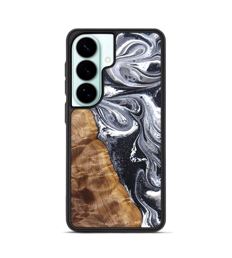 Galaxy S26 Wood Phone Case - Mustafa (Black & White, 828307)