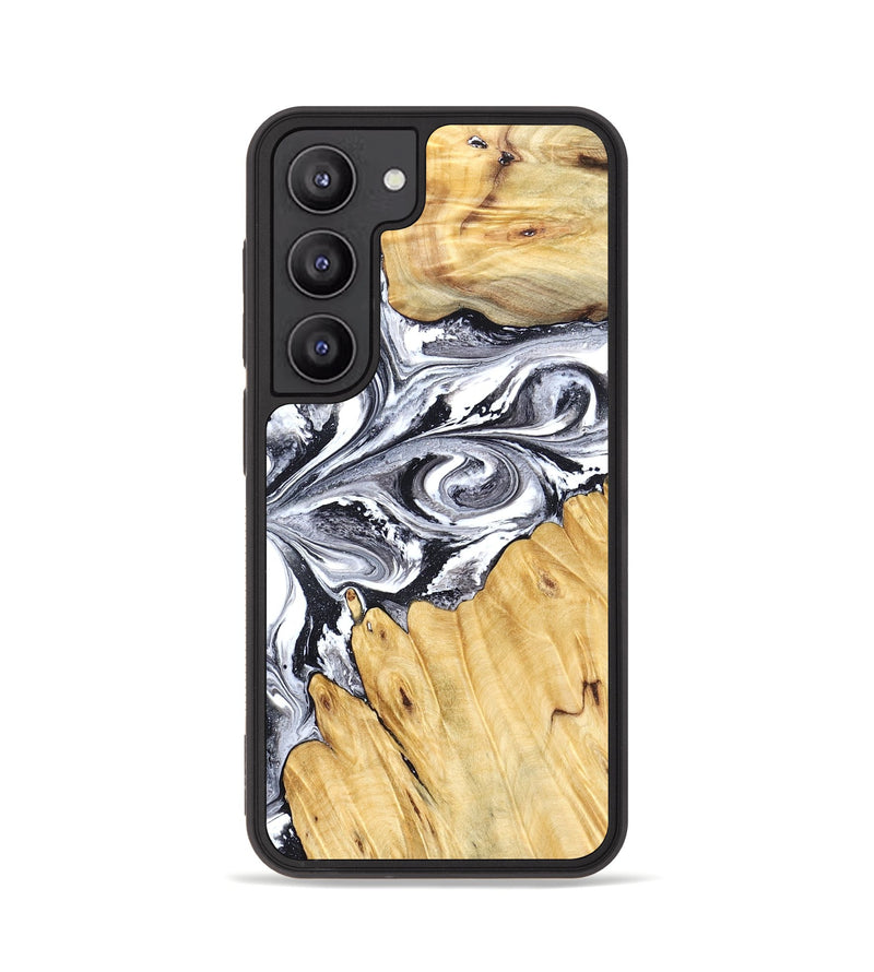 Galaxy S23 Wood Phone Case - Starr (Black & White, 828308)