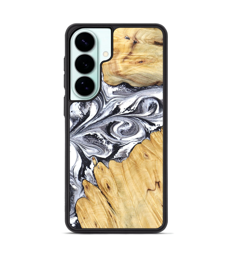 Galaxy S26 Plus Wood Phone Case - Starr (Black & White, 828308)