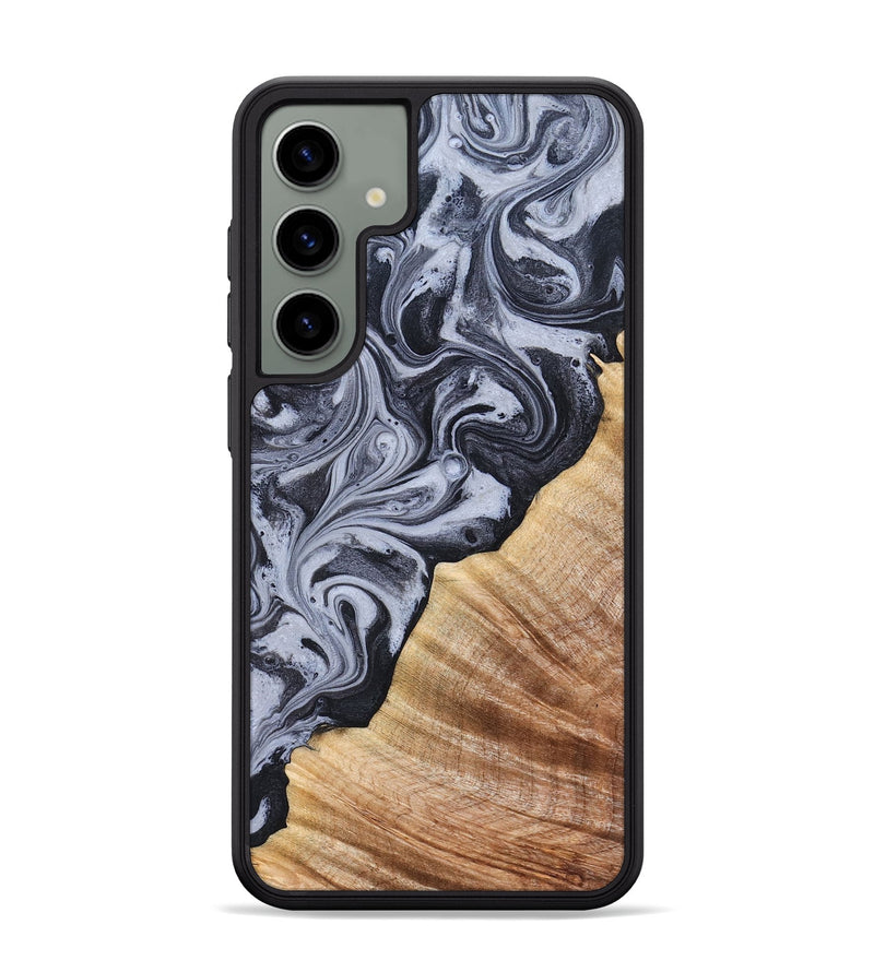 Galaxy S24 Plus Wood Phone Case - Marvel (Black & White, 828309)