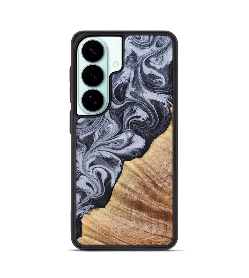 Galaxy S26 Wood Phone Case - Marvel (Black & White, 828309)