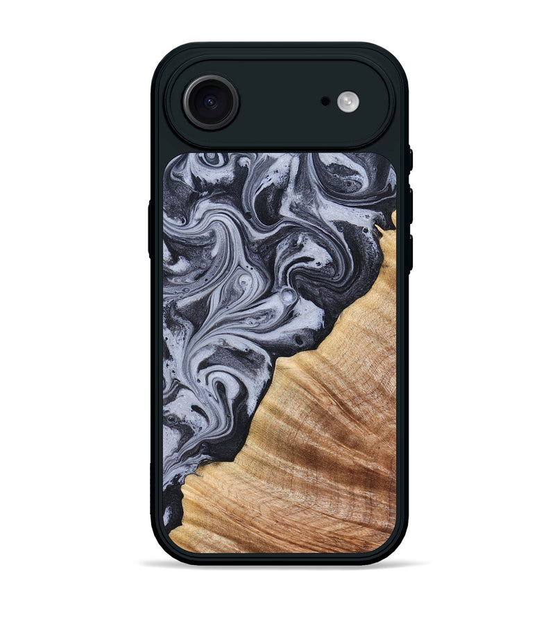 iPhone 17 Air Wood Phone Case - Marvel (Black & White, 828309)