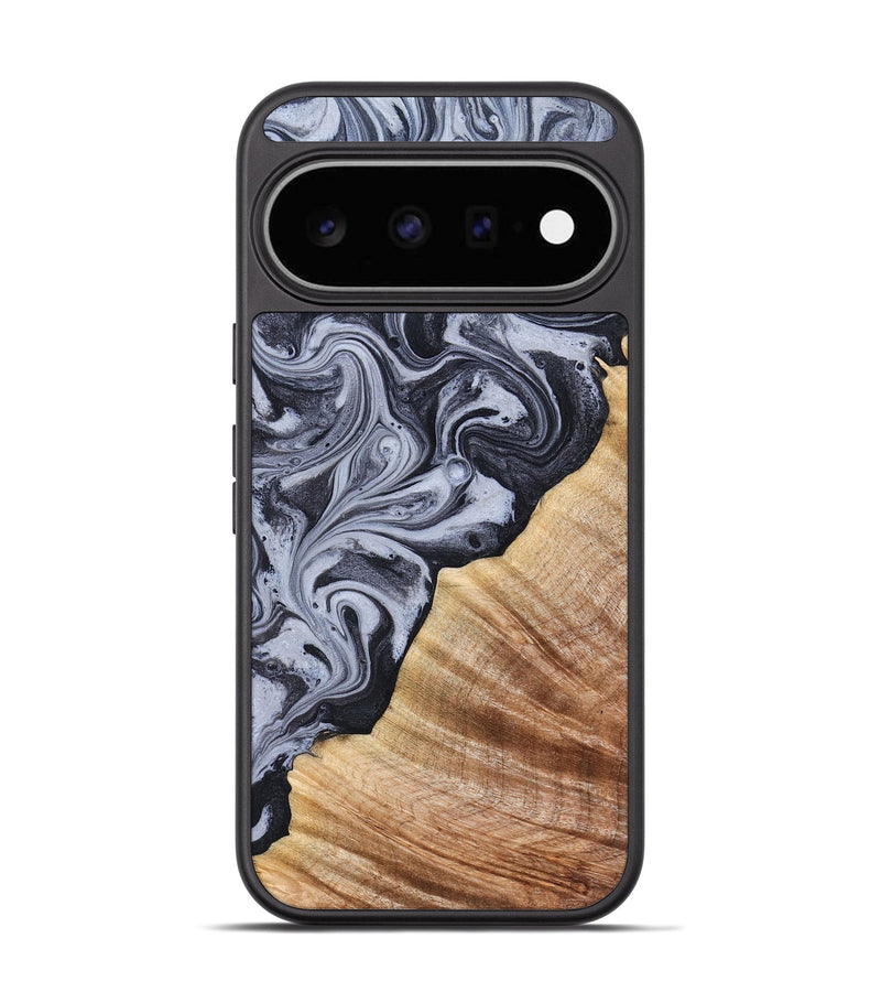 Pixel 11 Wood Phone Case - Marvel (Black & White, 828309)