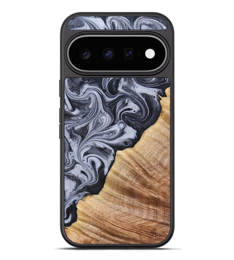 Pixel 11 Pro XL Wood Phone Case - Marvel (Black & White, 828309)