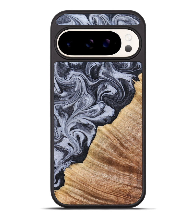 Pixel 9 Pro XL Wood Phone Case - Marvel (Black & White, 828309)