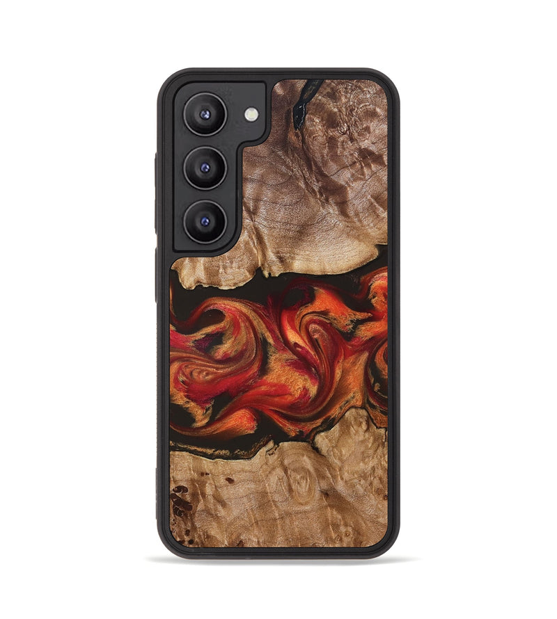 Galaxy S23 Wood Phone Case - Ashlynn (Red, 828314)