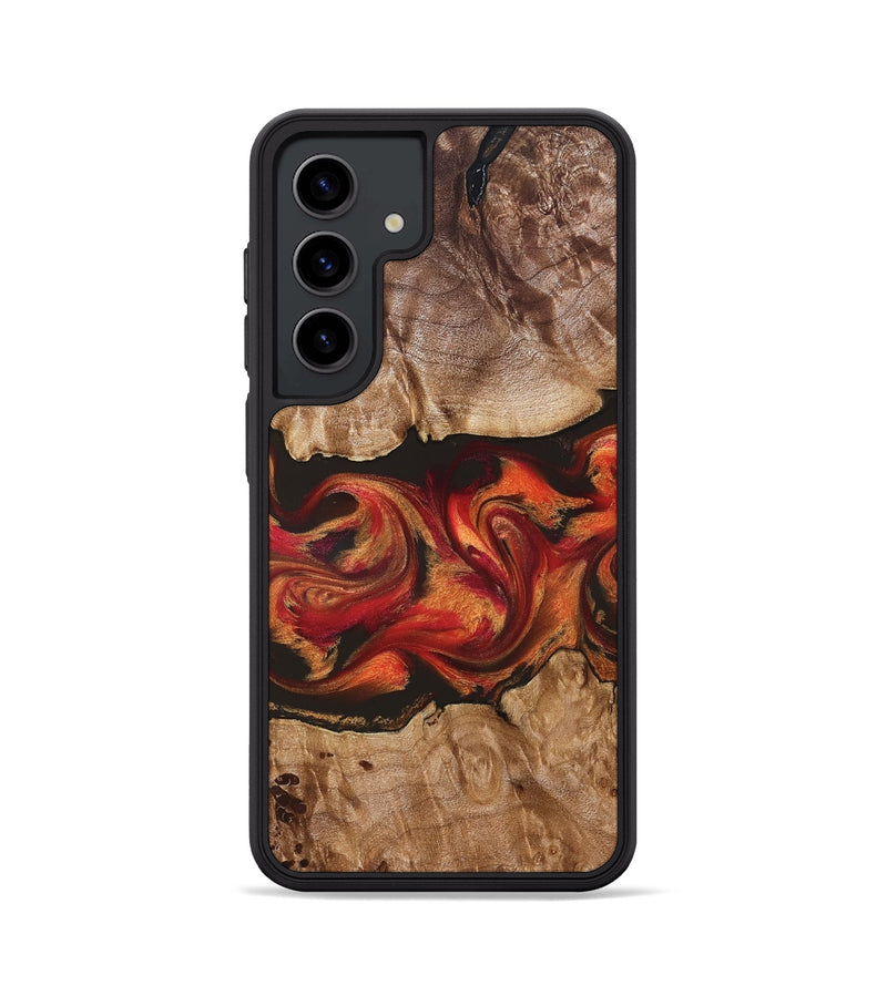 Galaxy S24 Wood Phone Case - Ashlynn (Red, 828314)
