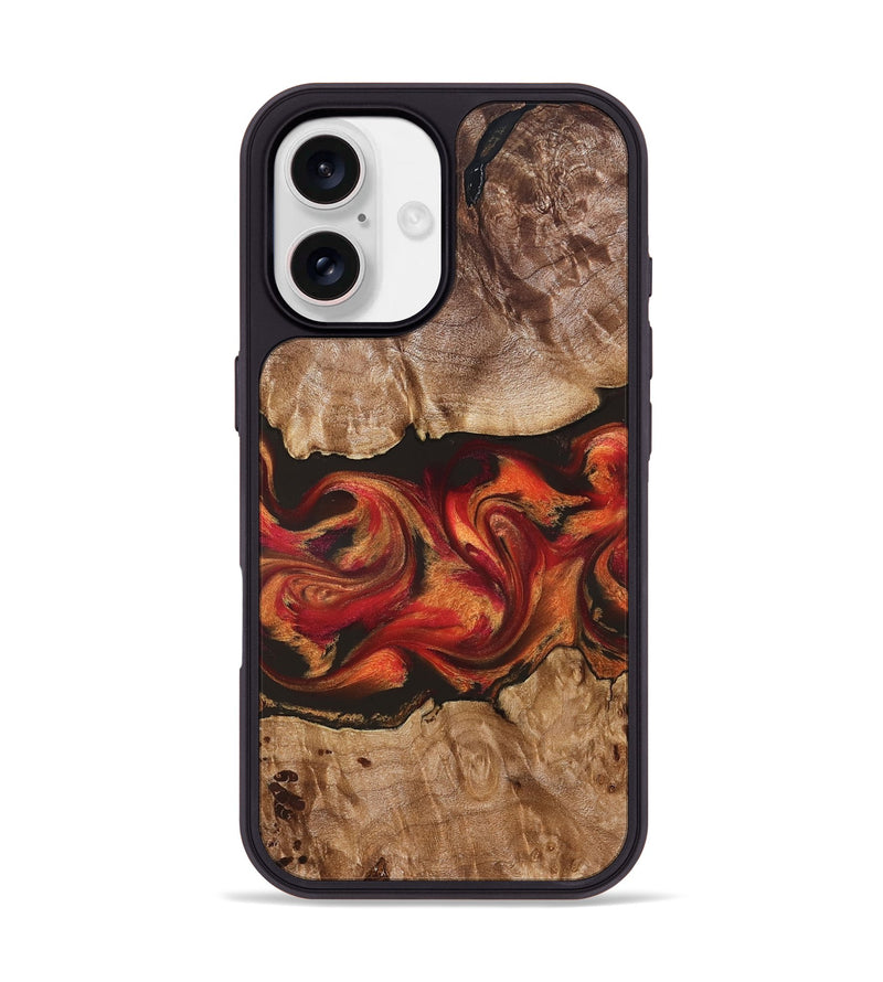 iPhone 17 Wood Phone Case - Ashlynn (Red, 828314)