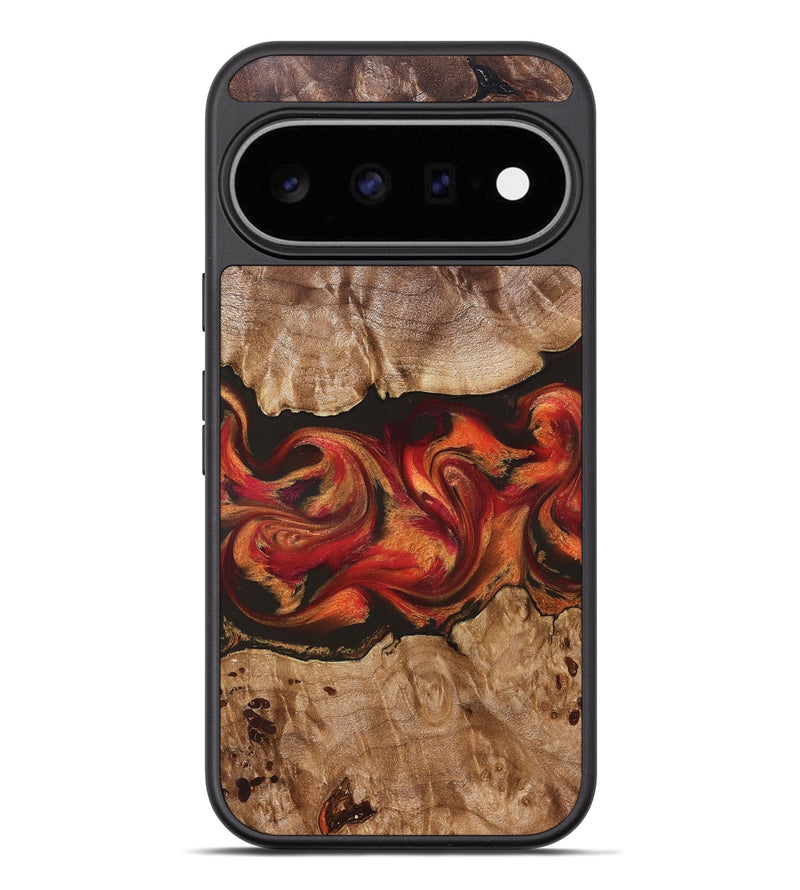 Pixel 11 Pro XL Wood Phone Case - Ashlynn (Red, 828314)