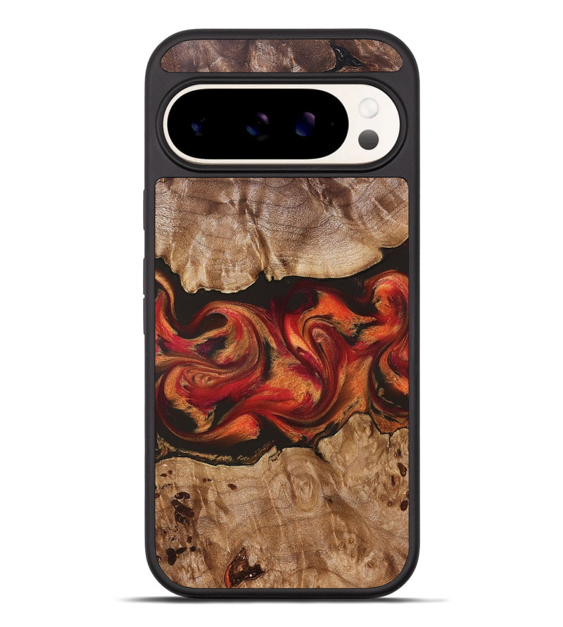 Pixel 9 Pro XL Wood Phone Case - Ashlynn (Red, 828314)