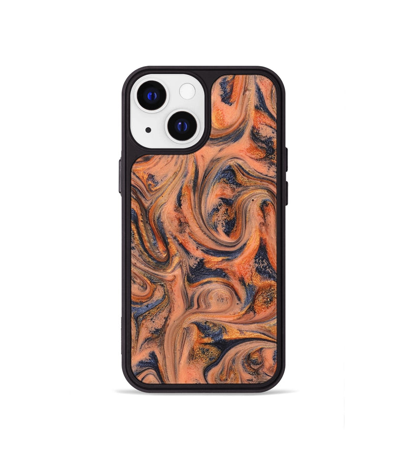iPhone 13 mini ResinArt Phone Case - Cari (Red, 828319)
