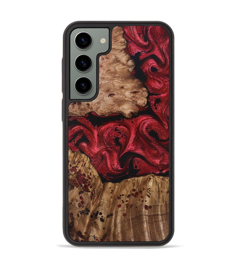 Galaxy S23 Plus Wood Phone Case - Leilani (Red, 828320)