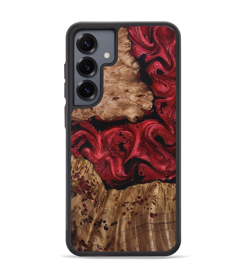 Galaxy S25 Plus Wood Phone Case - Leilani (Red, 828320)