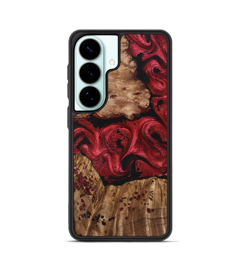 Galaxy S26 Wood Phone Case - Leilani (Red, 828320)