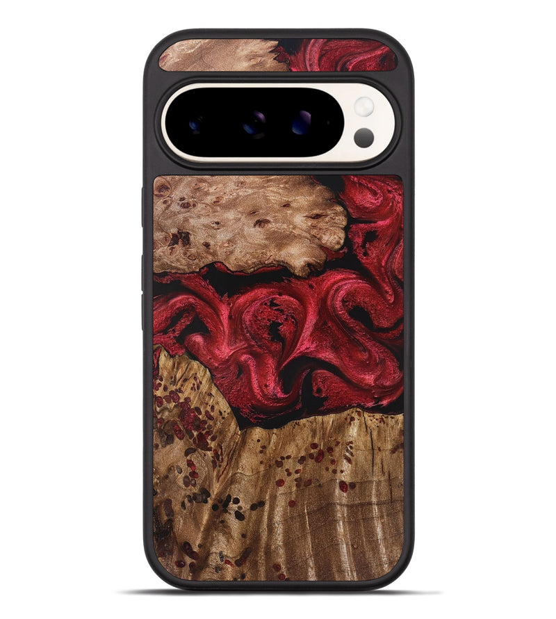 Pixel 9 Pro XL Wood Phone Case - Leilani (Red, 828320)