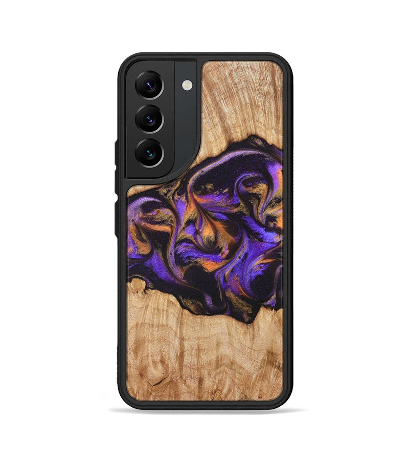 Galaxy S22 Wood Phone Case - Valery (Purple, 828323)