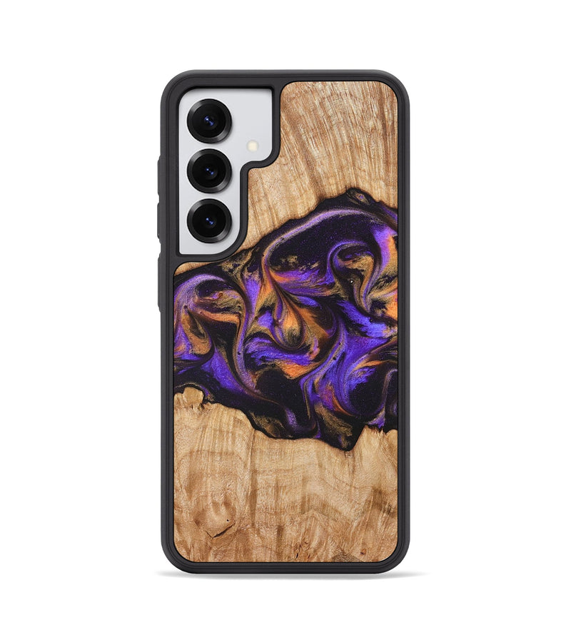 Galaxy S25 Wood Phone Case - Valery (Purple, 828323)