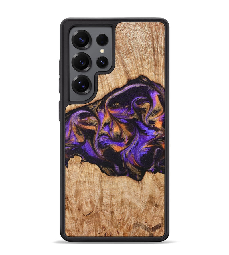 Galaxy S25 Ultra Wood Phone Case - Valery (Purple, 828323)