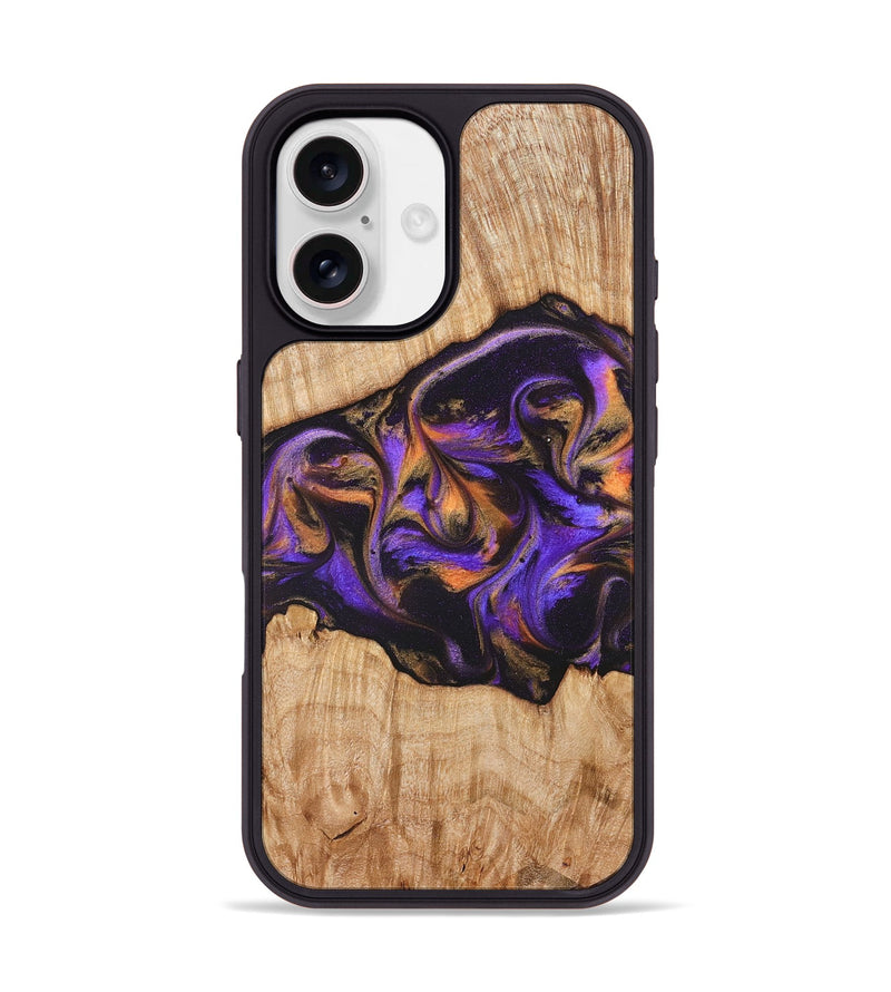 iPhone 17 Wood Phone Case - Valery (Purple, 828323)
