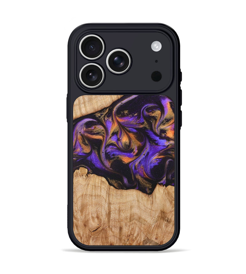 iPhone 17 Pro Wood Phone Case - Valery (Purple, 828323)