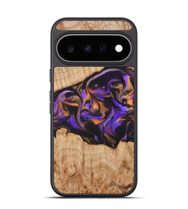 Pixel 11 Wood Phone Case - Valery (Purple, 828323)