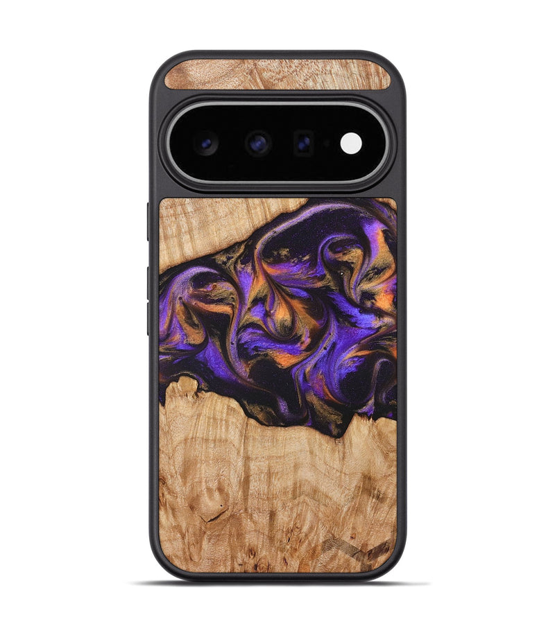 Pixel 11 Pro Wood Phone Case - Valery (Purple, 828323)
