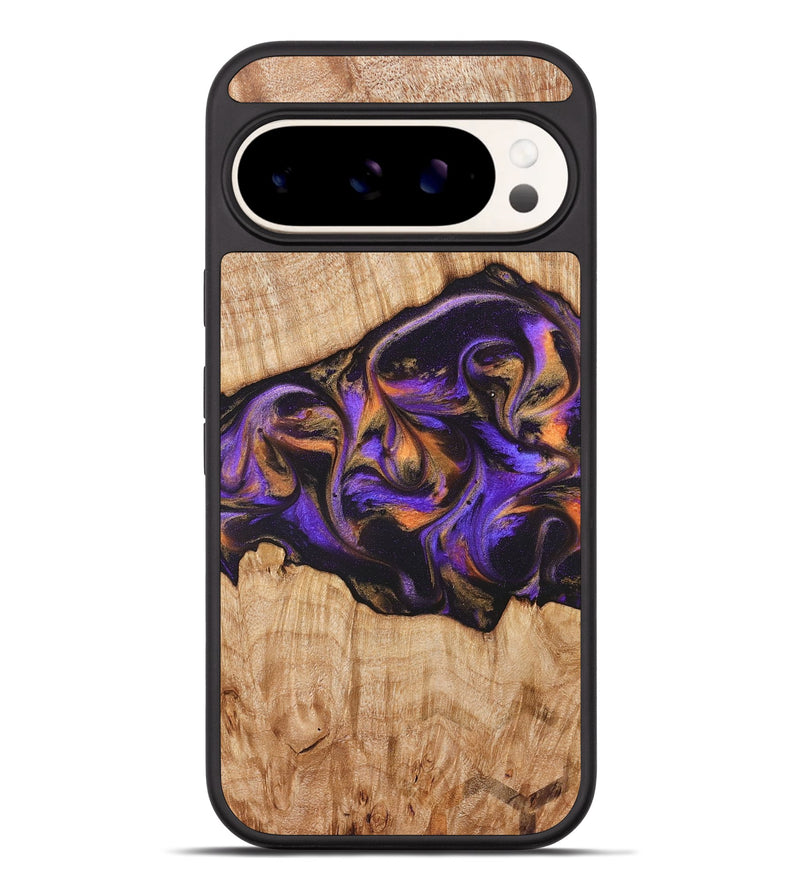 Pixel 9 Pro XL Wood Phone Case - Valery (Purple, 828323)