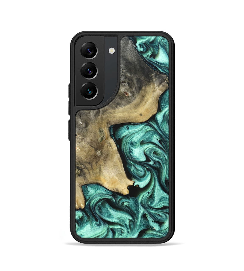 Galaxy S22 Wood Phone Case - Nikita (Green, 828324)