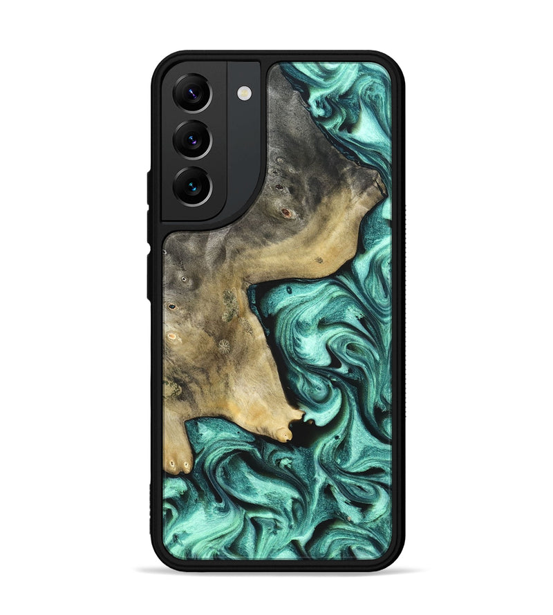 Galaxy S22 Plus Wood Phone Case - Nikita (Green, 828324)