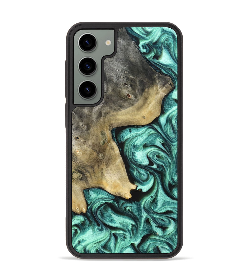 Galaxy S23 Plus Wood Phone Case - Nikita (Green, 828324)