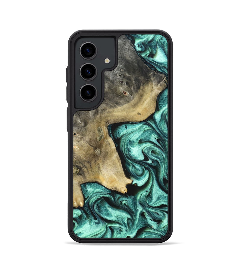 Galaxy S24 Wood Phone Case - Nikita (Green, 828324)
