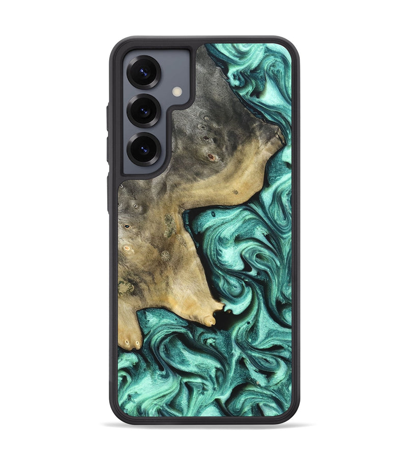 Galaxy S25 Plus Wood Phone Case - Nikita (Green, 828324)