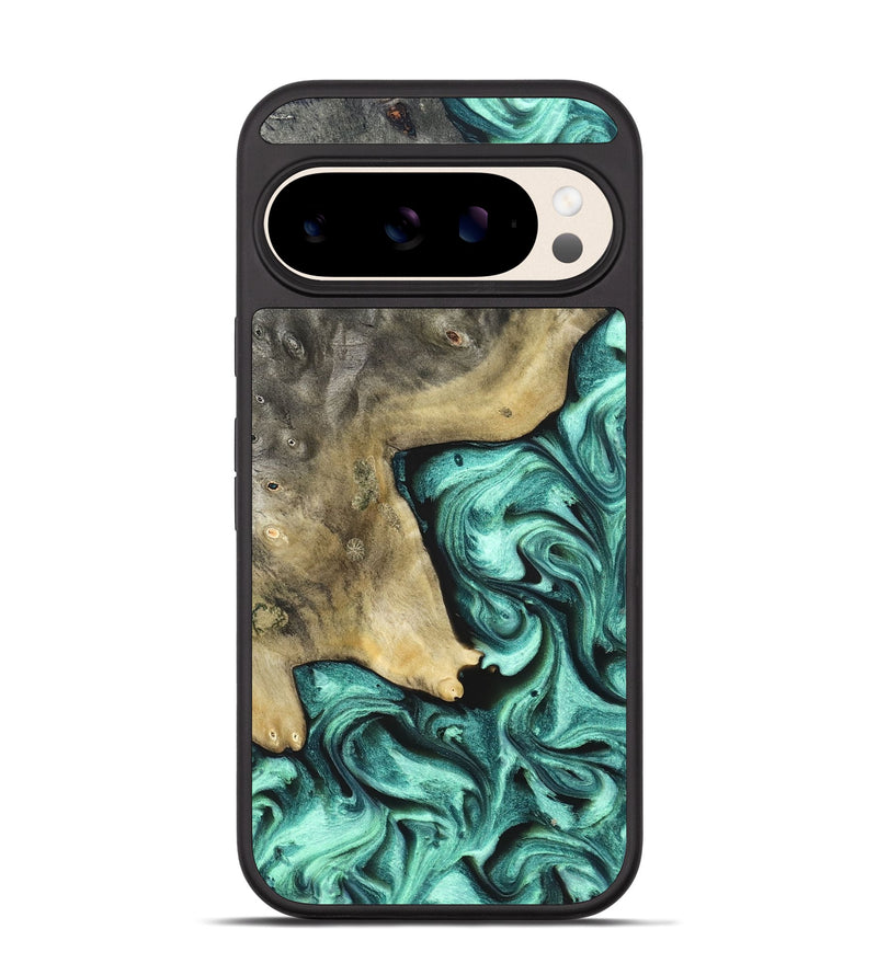 Pixel 10 Wood Phone Case - Nikita (Green, 828324)