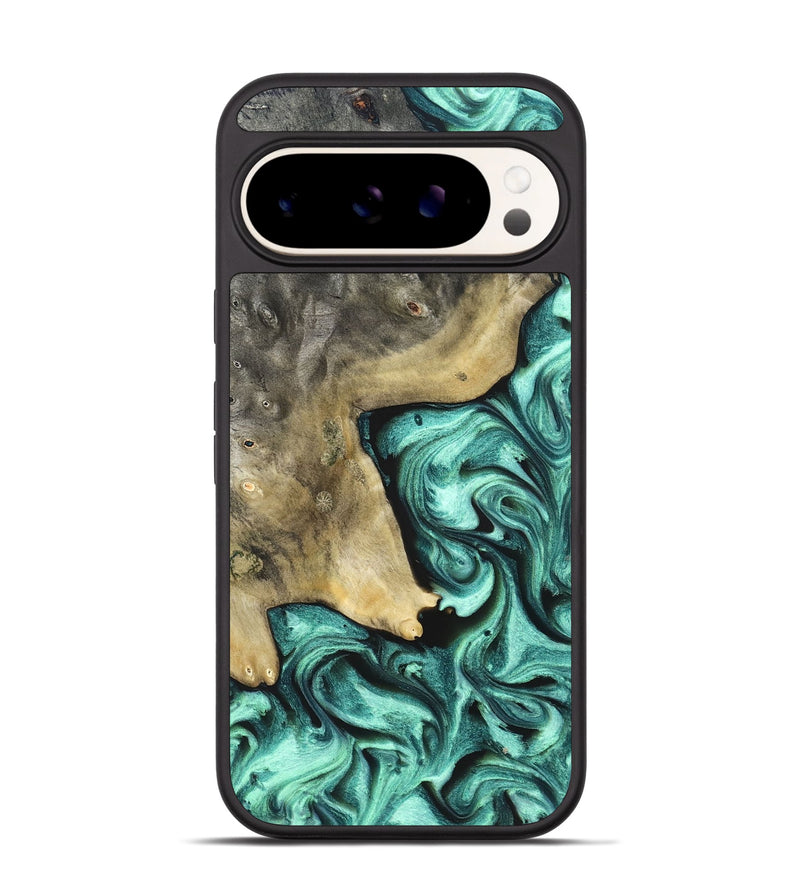 Pixel 9 Wood Phone Case - Nikita (Green, 828324)
