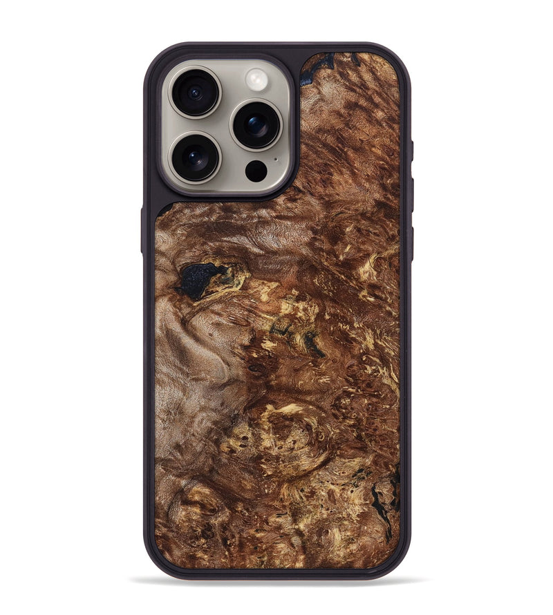 iPhone 15 Pro Max Wood Phone Case - Tiara (Wood Burl, 828326)