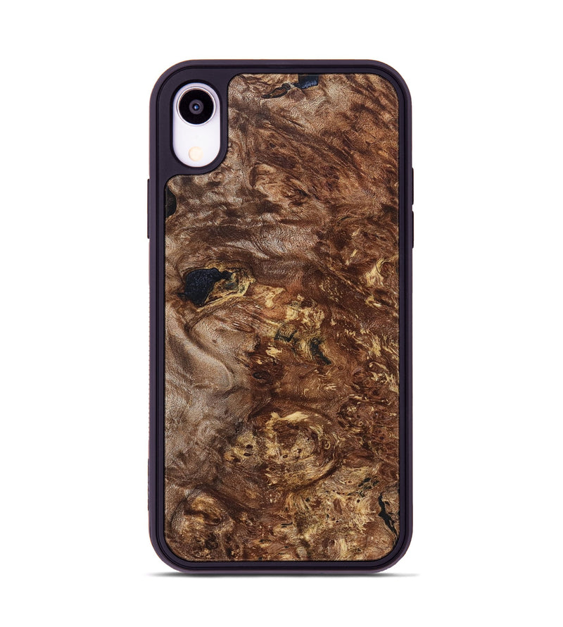 iPhone Xr Wood Phone Case - Tiara (Wood Burl, 828326)