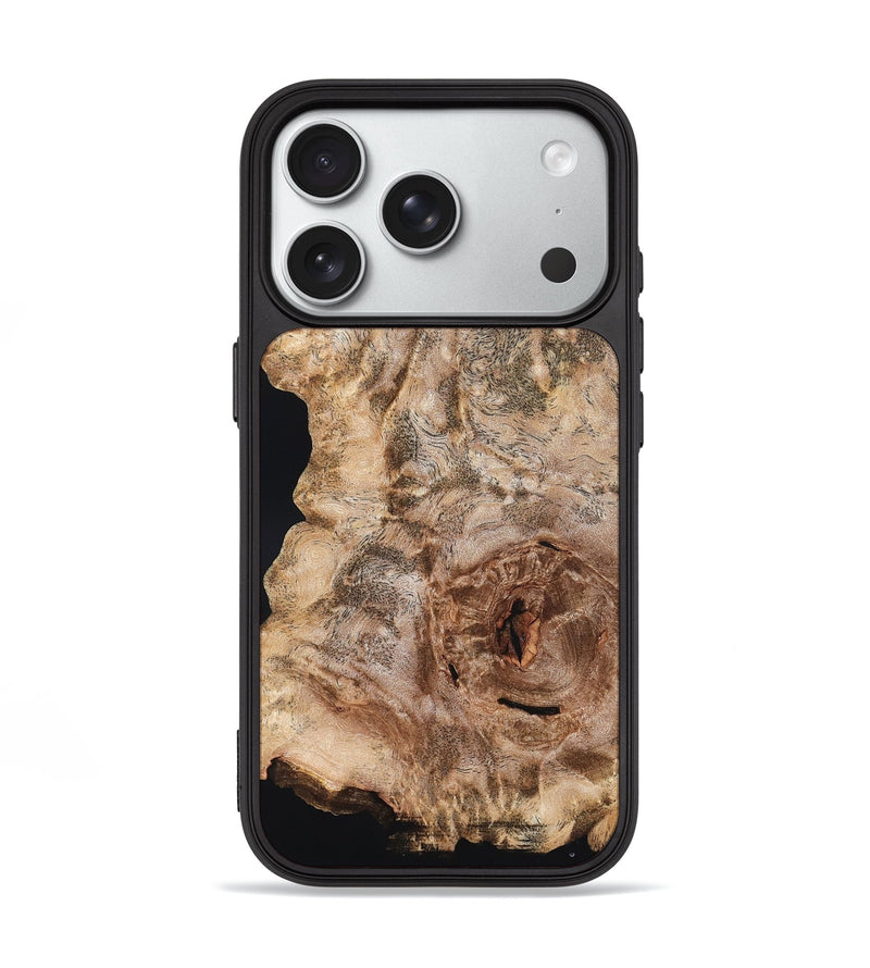 iPhone 18 Pro Wood Phone Case - Dorris (Wood Burl, 828328)